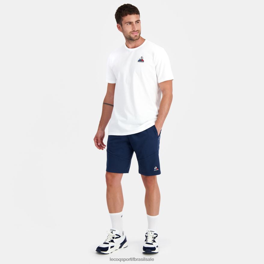 Le Coq Sportif roupas calções azuis homens 84V684241