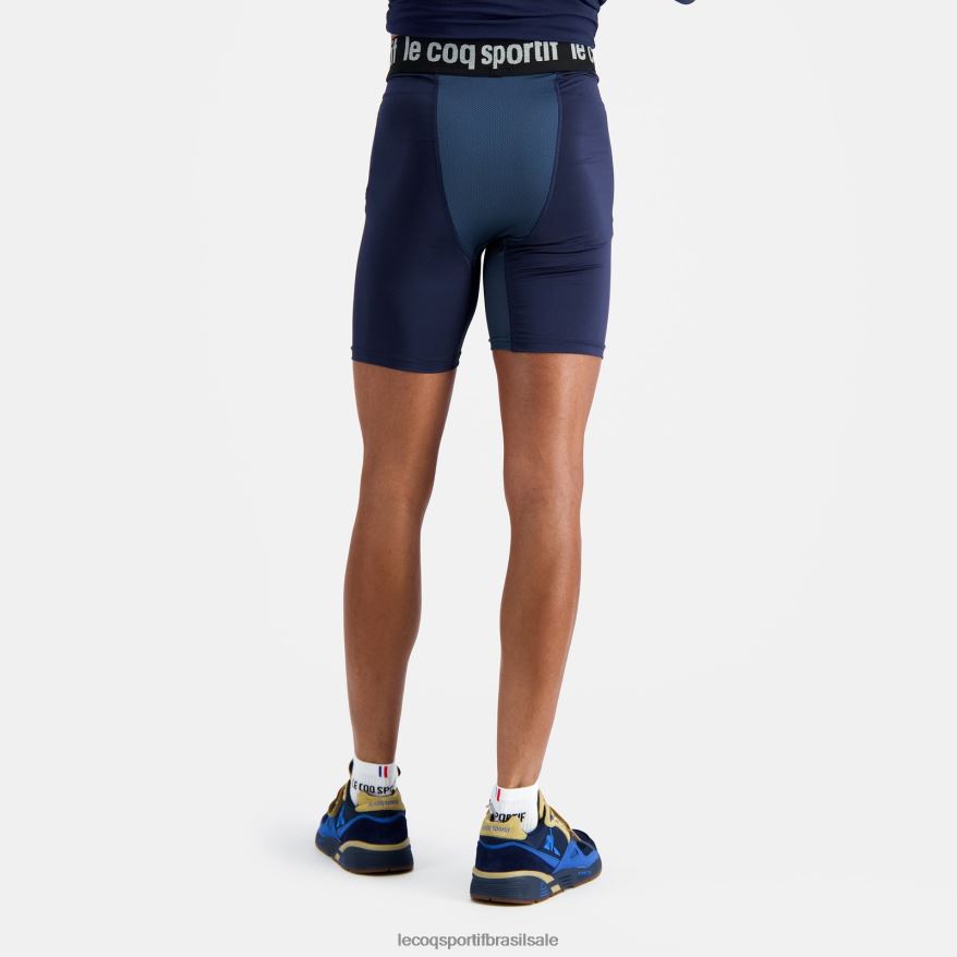 Le Coq Sportif roupas calções azuis homens 84V684512