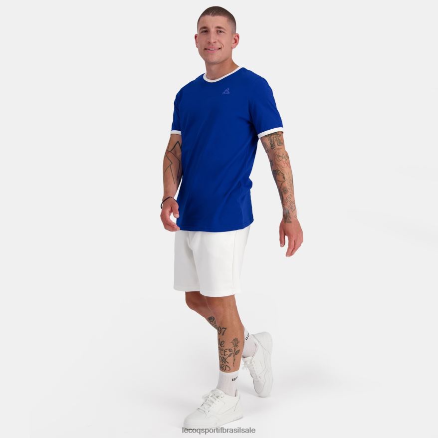Le Coq Sportif roupas calções brancos homens 84V684217