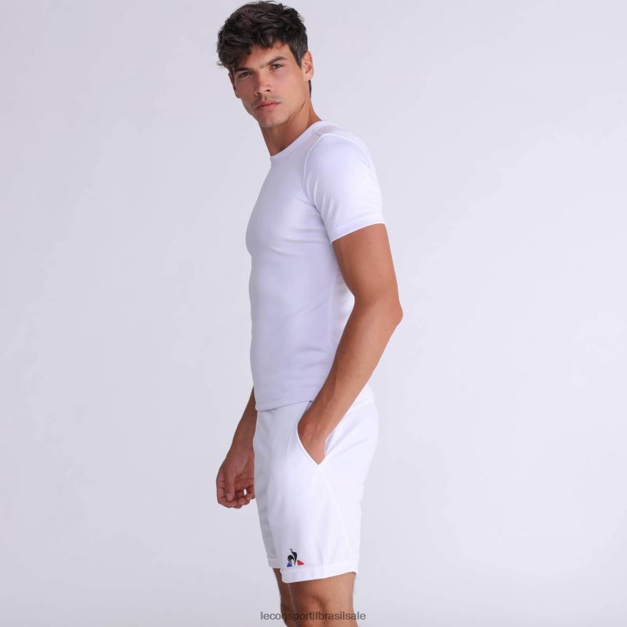 Le Coq Sportif roupas calções brancos homens 84V684514