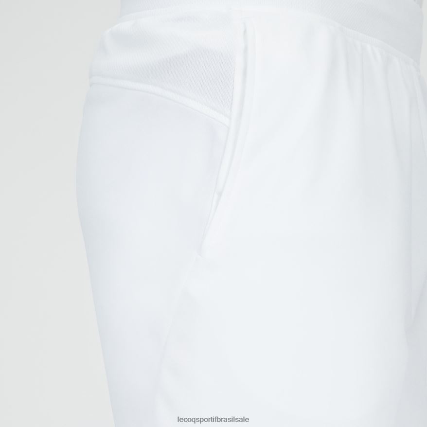 Le Coq Sportif roupas calções brancos homens 84V684514