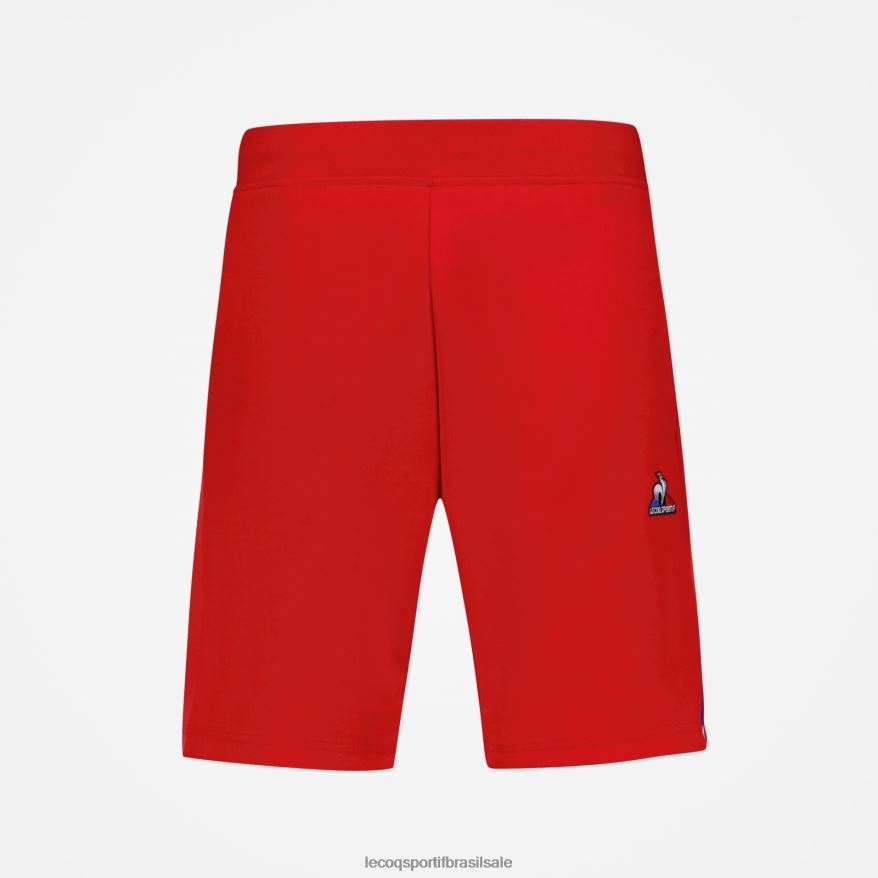 Le Coq Sportif roupas calções vermelhos homens 84V684233