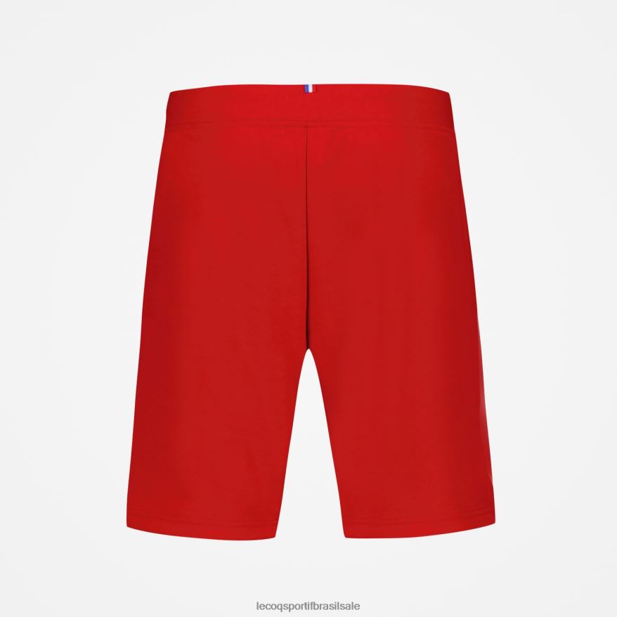 Le Coq Sportif roupas calções vermelhos homens 84V684233