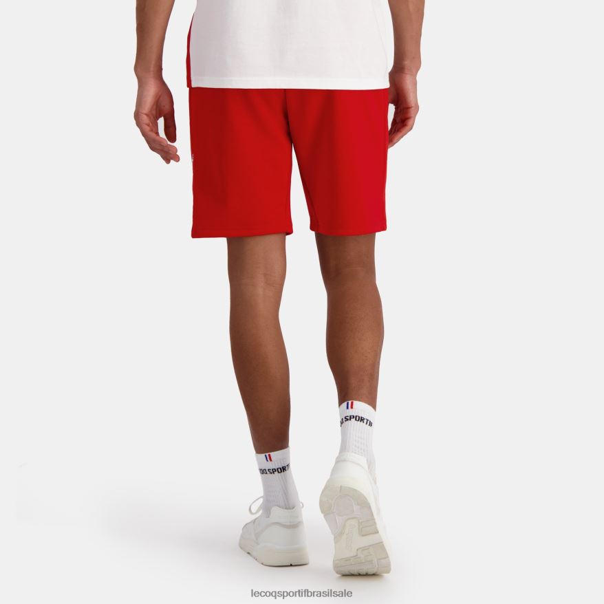 Le Coq Sportif roupas calções vermelhos homens 84V684233