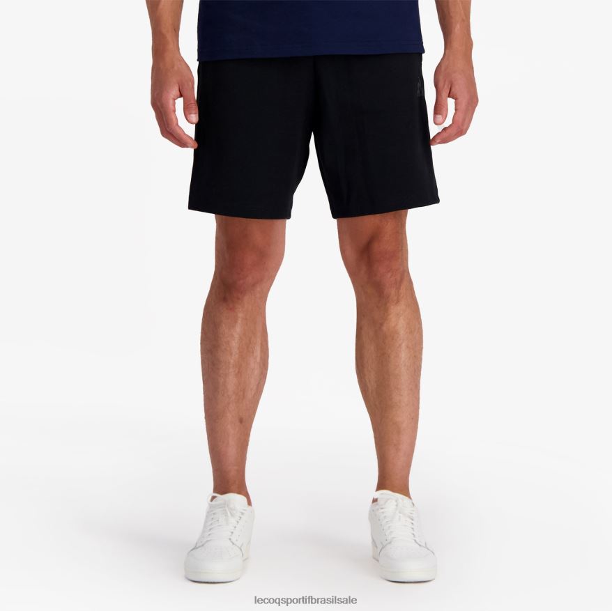 Le Coq Sportif roupas short preto homens 84V684220