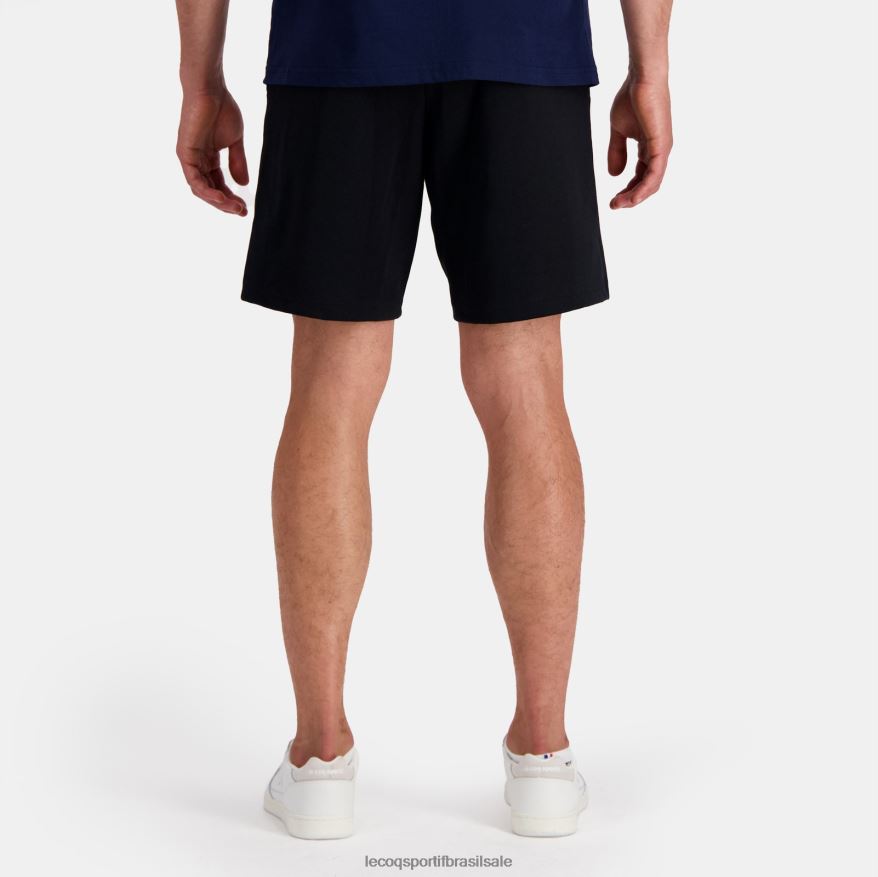 Le Coq Sportif roupas short preto homens 84V684220