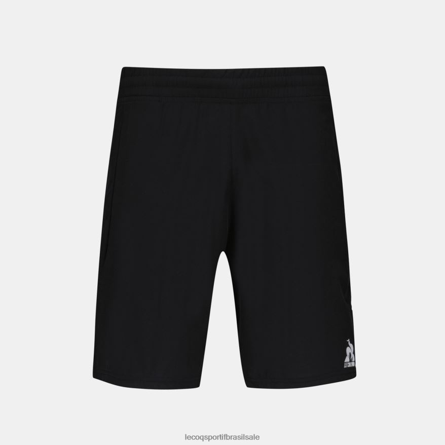 Le Coq Sportif roupas short preto homens 84V684237