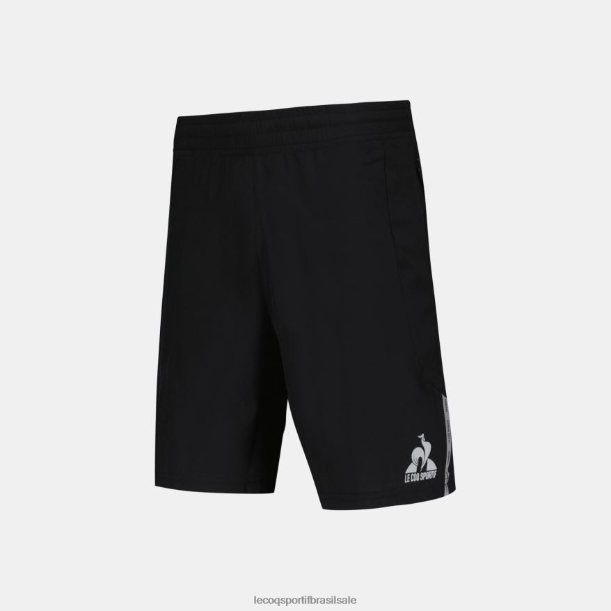 Le Coq Sportif roupas short preto homens 84V684237