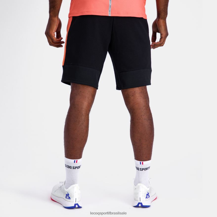 Le Coq Sportif roupas short preto homens 84V684238