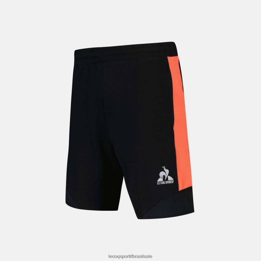 Le Coq Sportif roupas short preto homens 84V684238
