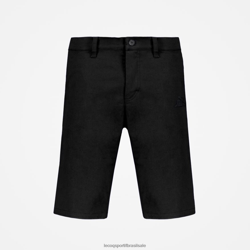 Le Coq Sportif roupas short preto homens 84V684243