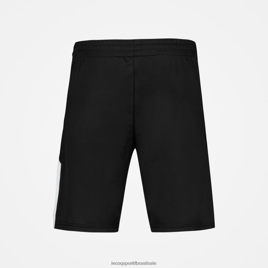 Le Coq Sportif roupas short preto homens 84V684245