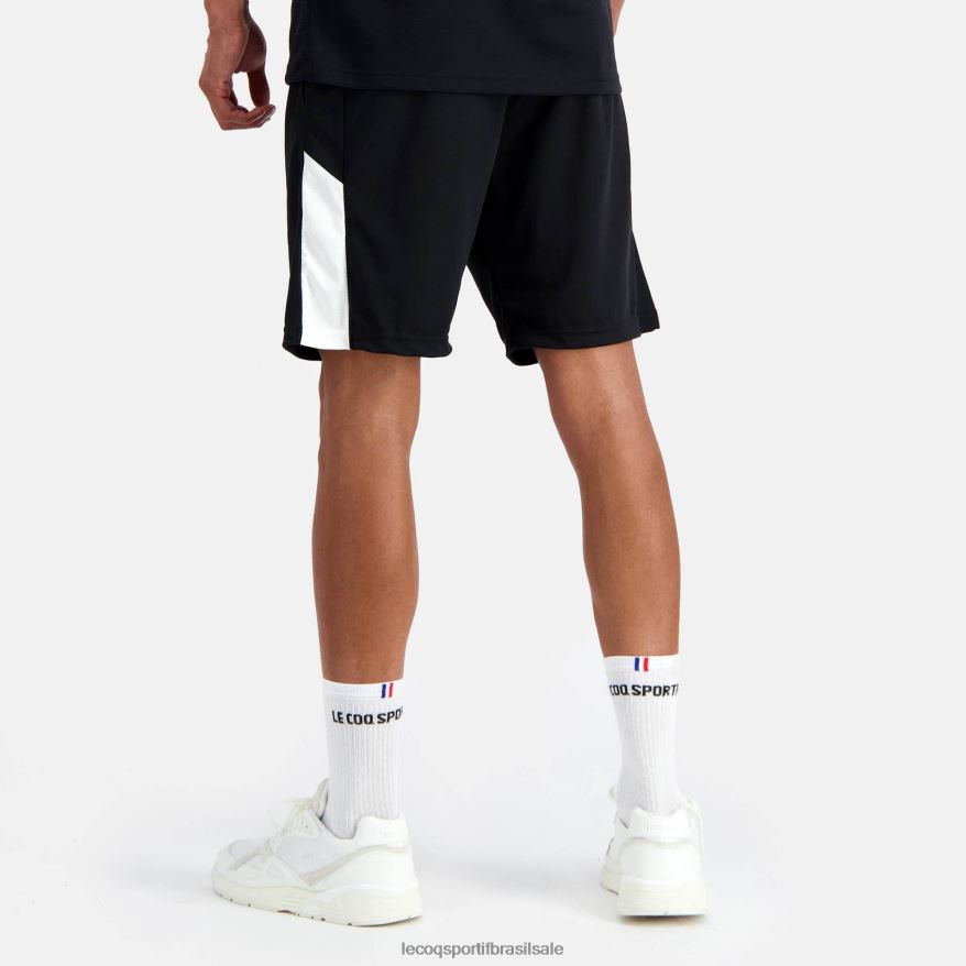Le Coq Sportif roupas short preto homens 84V684245