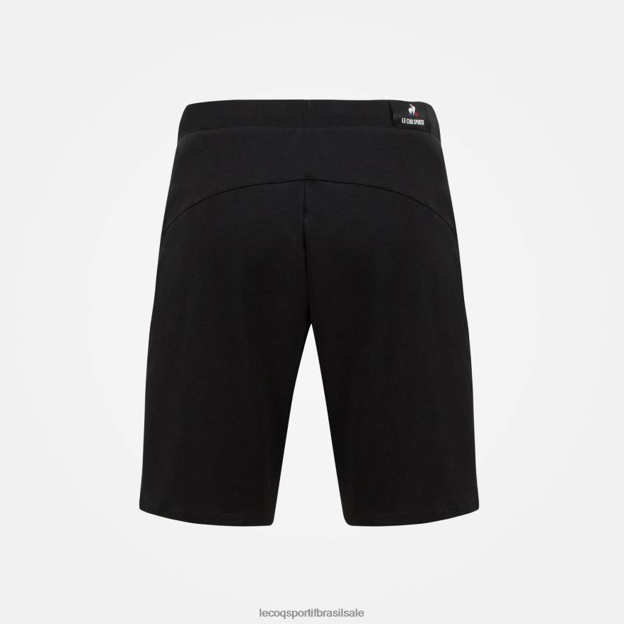 Le Coq Sportif roupas short preto homens 84V684246
