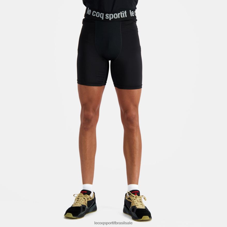 Le Coq Sportif roupas short preto homens 84V684513