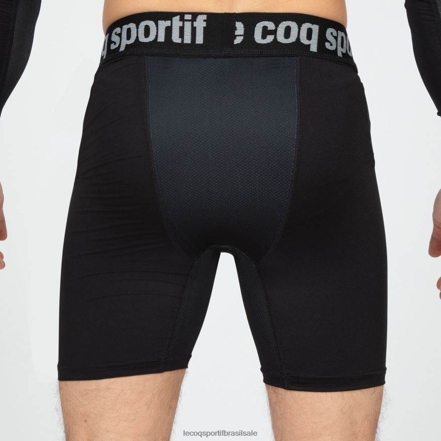 Le Coq Sportif roupas short preto homens 84V684513