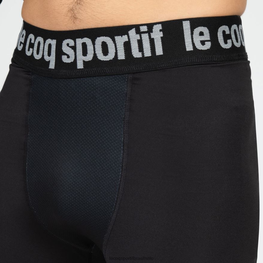 Le Coq Sportif roupas short preto homens 84V684513