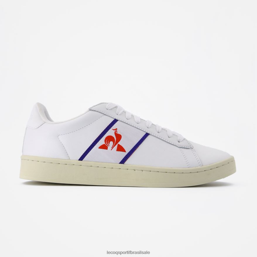 Le Coq Sportif sapato sapato clássico macio tricolor branco homens 84V684550