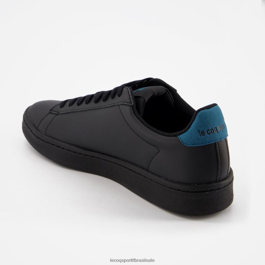Le Coq Sportif sapato sapato clássico macio tricolor preto escuro homens 84V684280