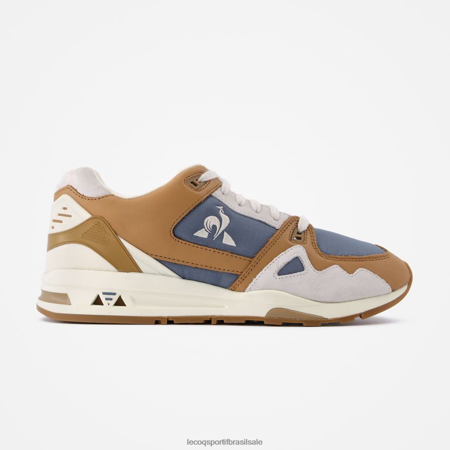 Le Coq Sportif sapato sapato lcs r1000 ripstop marrom homens 84V684530
