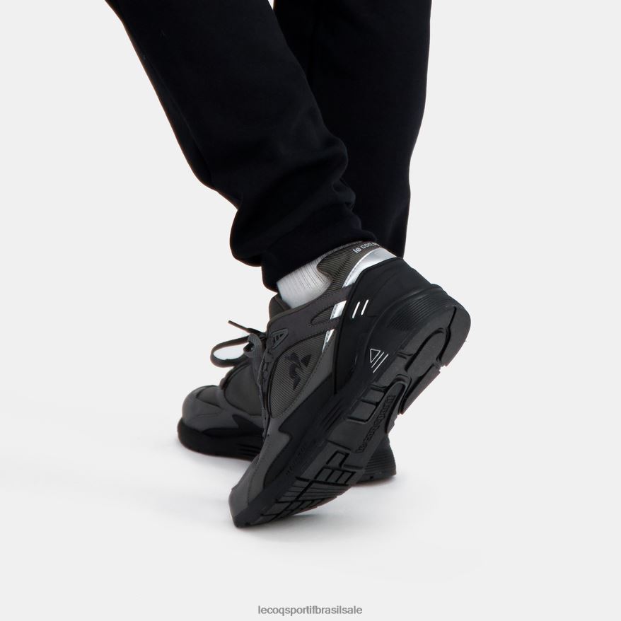 Le Coq Sportif sapato sapato lcs r1100 sola preta cinza homens 84V684543