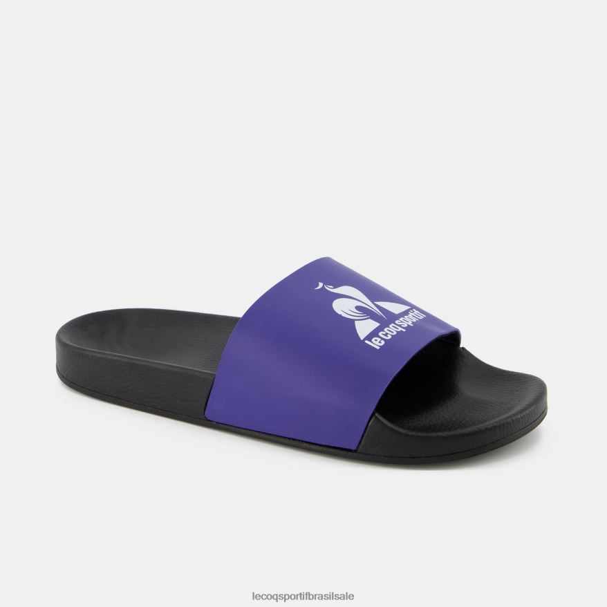 Le Coq Sportif sapato slides feitos na França pretos homens 84V684250