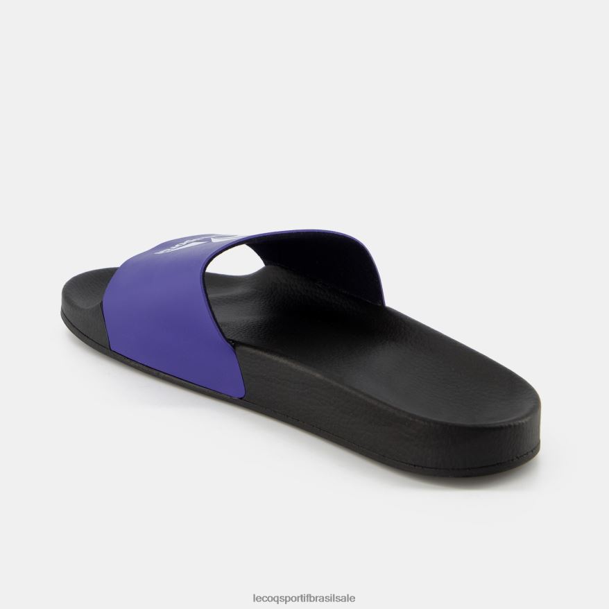 Le Coq Sportif sapato slides feitos na França pretos homens 84V684250