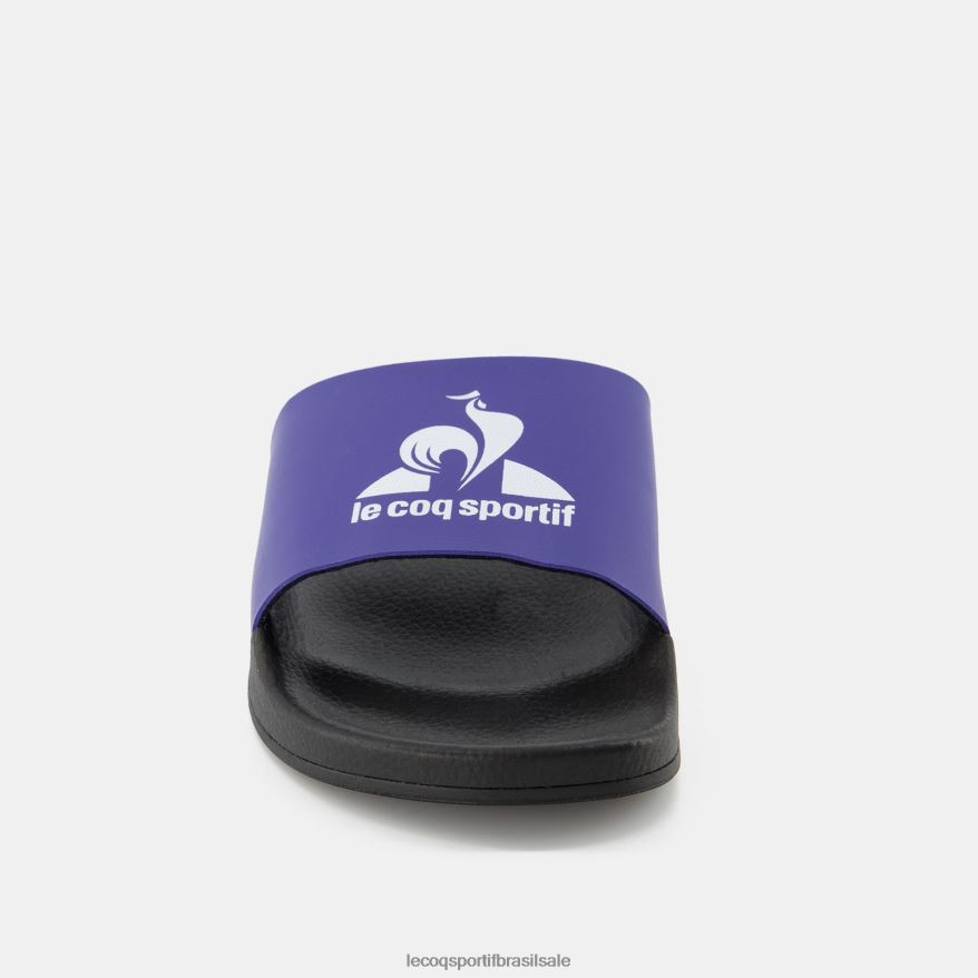Le Coq Sportif sapato slides feitos na França pretos homens 84V684250