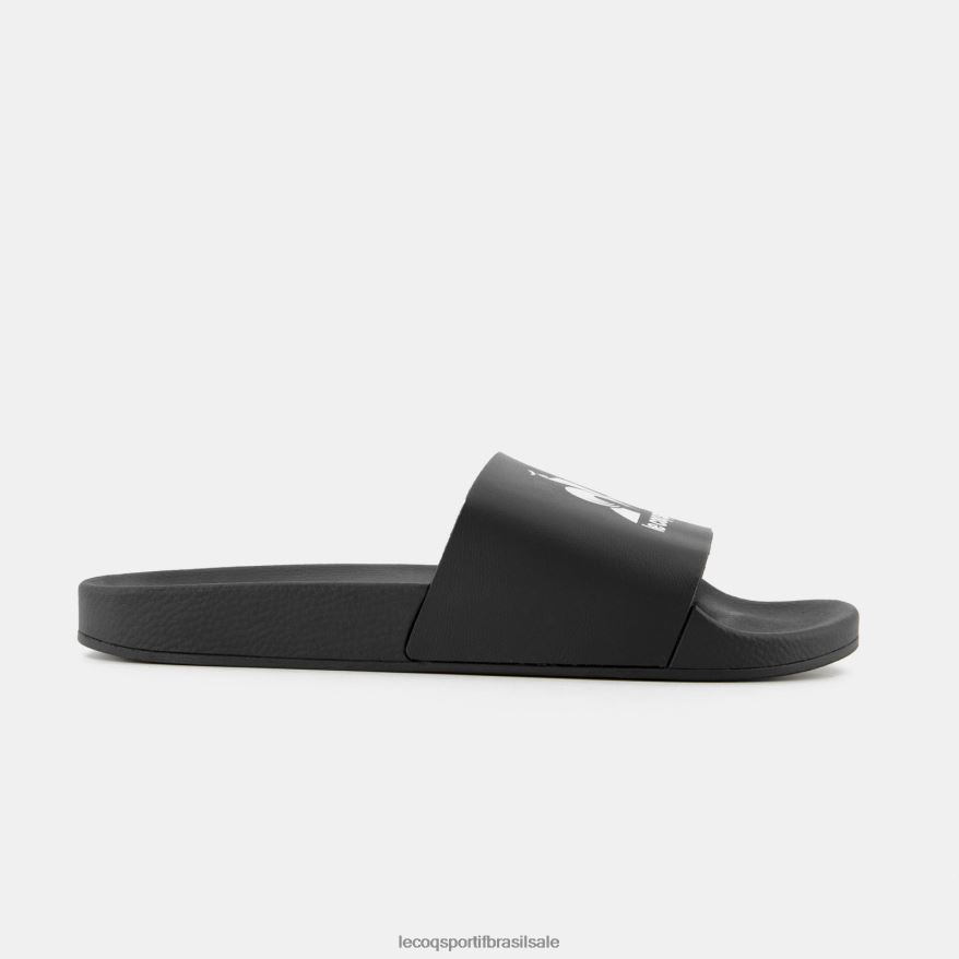 Le Coq Sportif sapato slides feitos na França pretos homens 84V684251