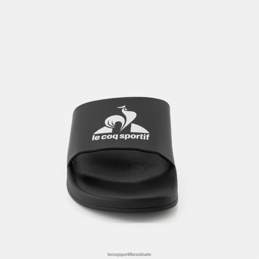Le Coq Sportif sapato slides feitos na França pretos homens 84V684251