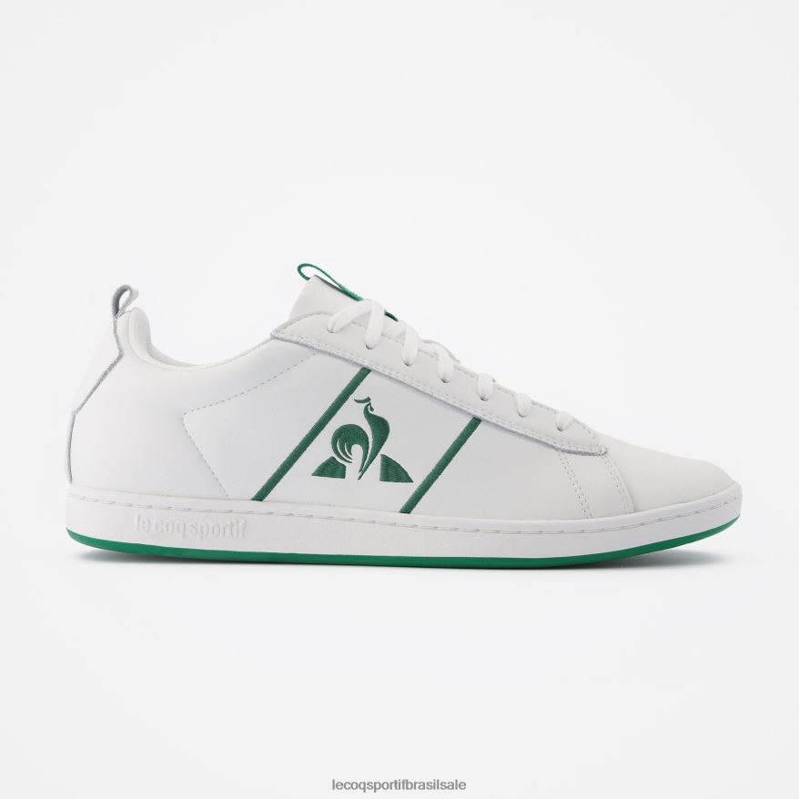 Le Coq Sportif sapato quadra de calçados clássico esportivo branco homens 84V684561