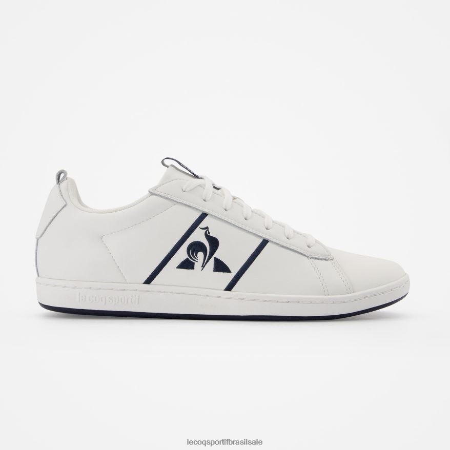 Le Coq Sportif sapato quadra de calçados clássico esportivo branco homens 84V684562
