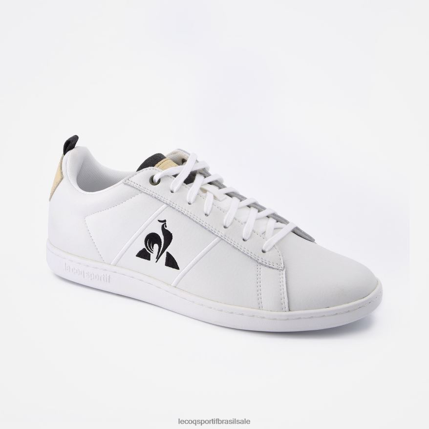 Le Coq Sportif sapato quadra de sapatosclássico branco homens 84V684564