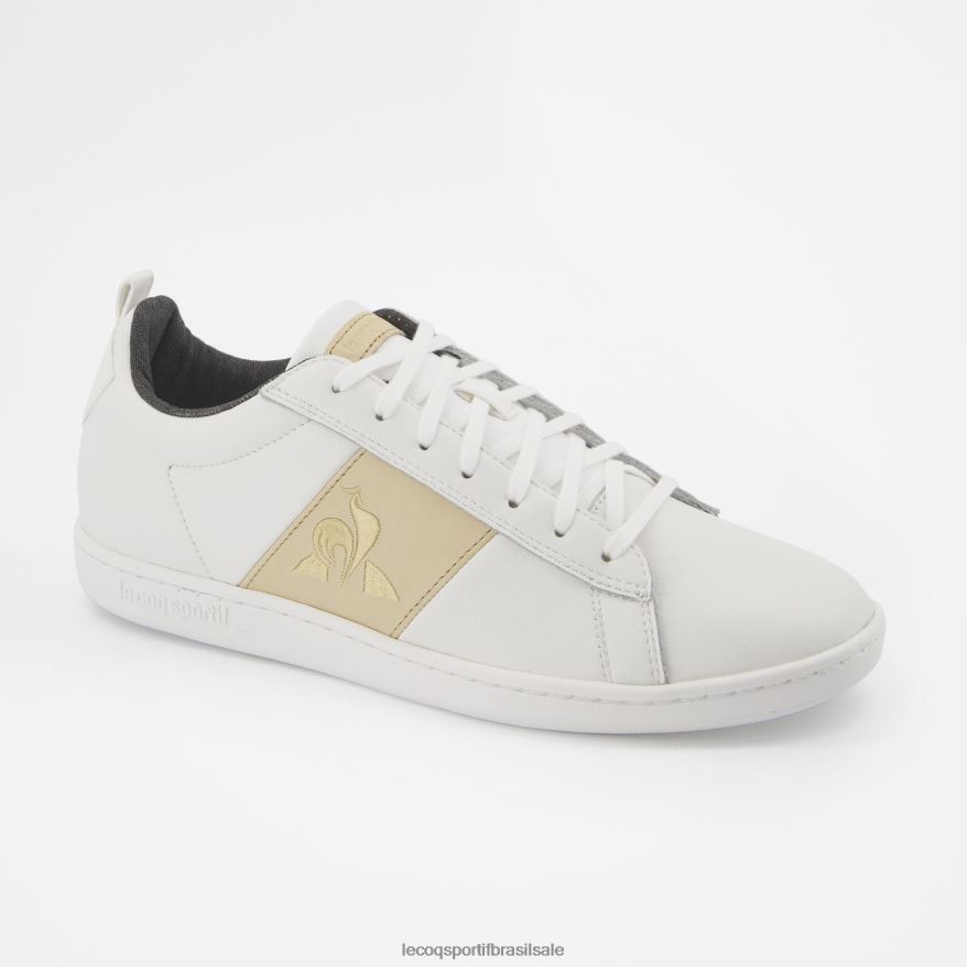 Le Coq Sportif sapato quadra de sapatosclássico branco homens 84V684565