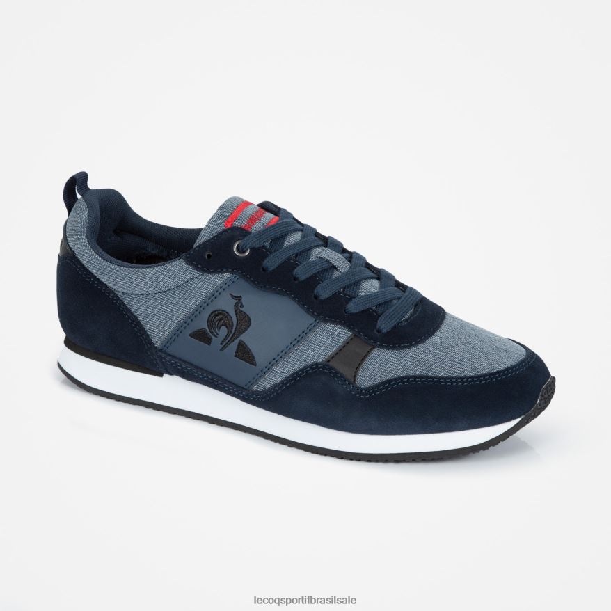 Le Coq Sportif sapato sapato alfa clássico roupa de trabalho azul homens 84V684582