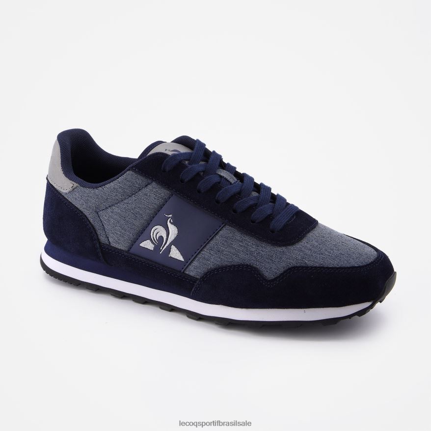 Le Coq Sportif sapato sapato astra clássico azul homens 84V684554