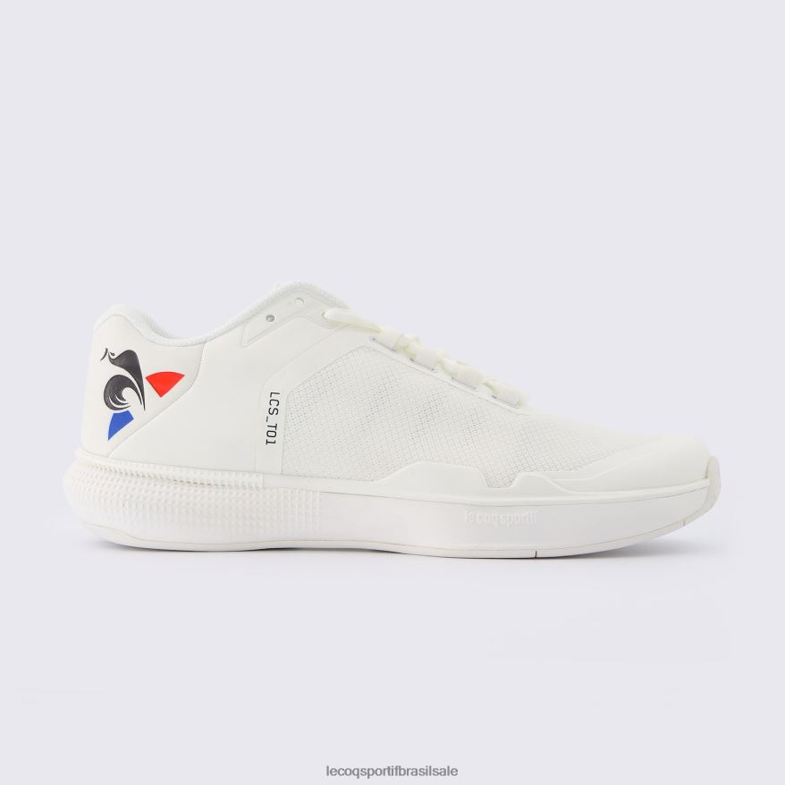 Le Coq Sportif sapato sapato futuro lcs t01 argila branco homens 84V684591