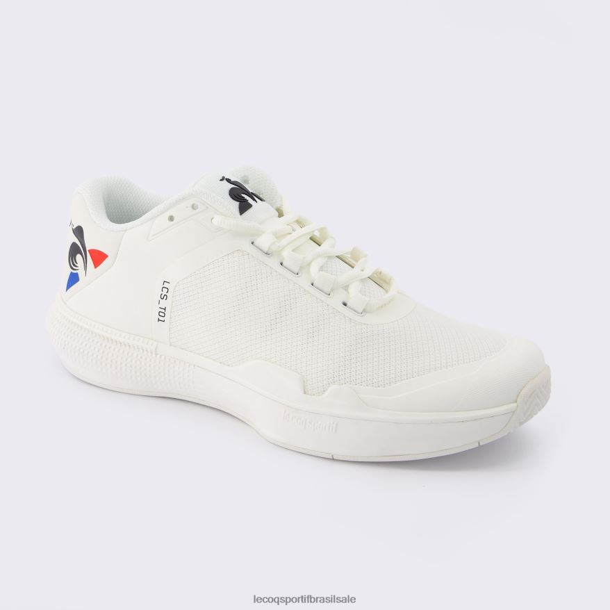 Le Coq Sportif sapato sapato futuro lcs t01 argila branco homens 84V684591