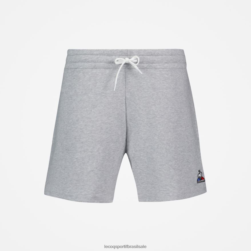 Le Coq Sportif roupas bermuda cinza mulheres 84V684337