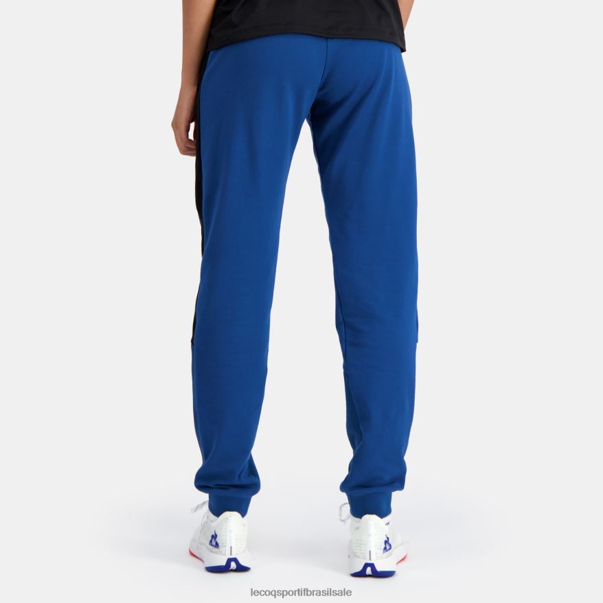 Le Coq Sportif roupas calças azuis mulheres 84V684329
