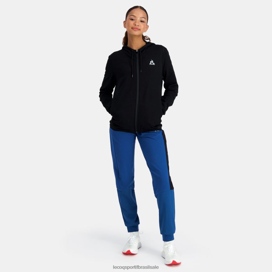 Le Coq Sportif roupas calças azuis mulheres 84V684329