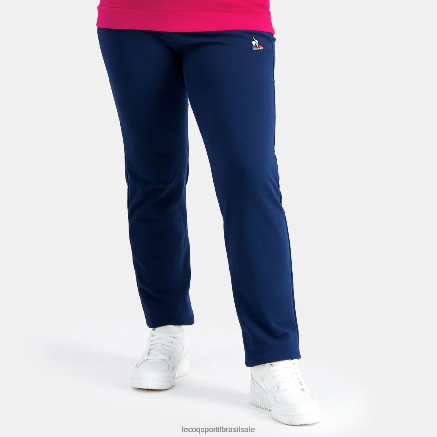 Le Coq Sportif roupas calças azuis mulheres 84V684334