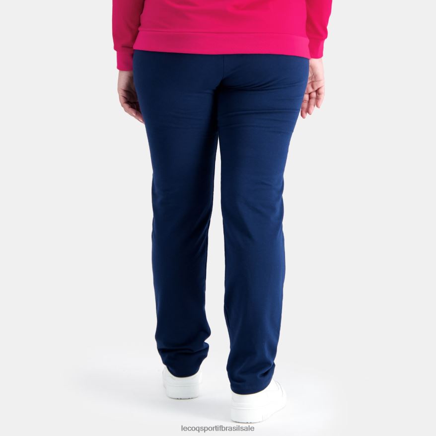 Le Coq Sportif roupas calças azuis mulheres 84V684334