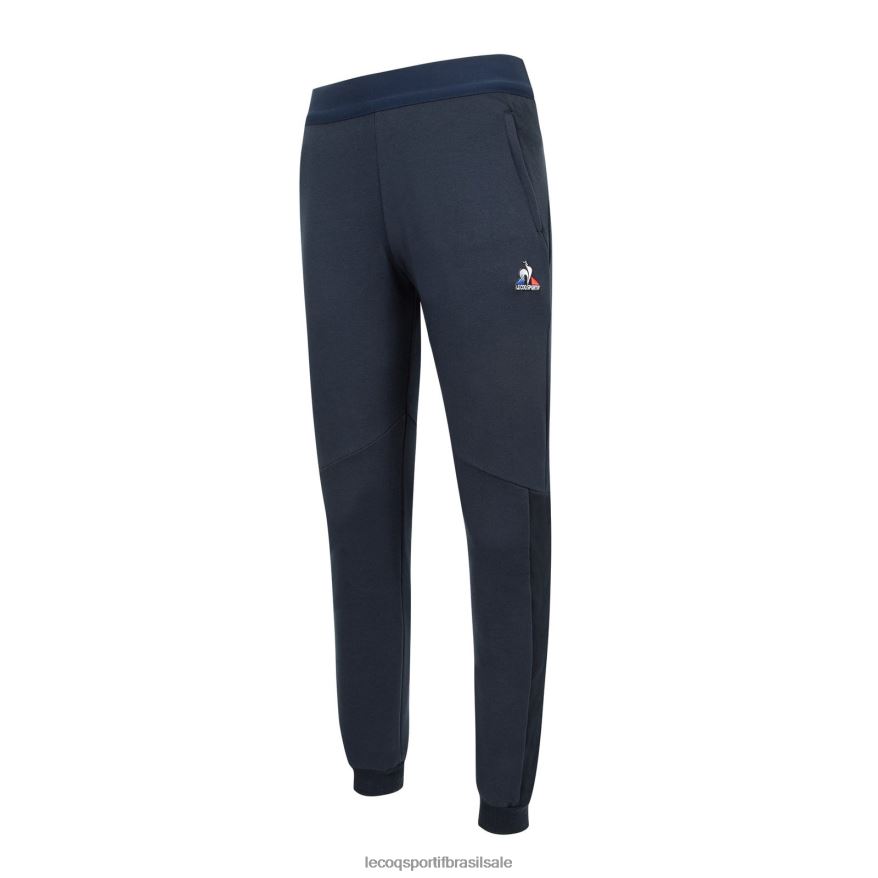 Le Coq Sportif roupas calças azuis mulheres 84V684615