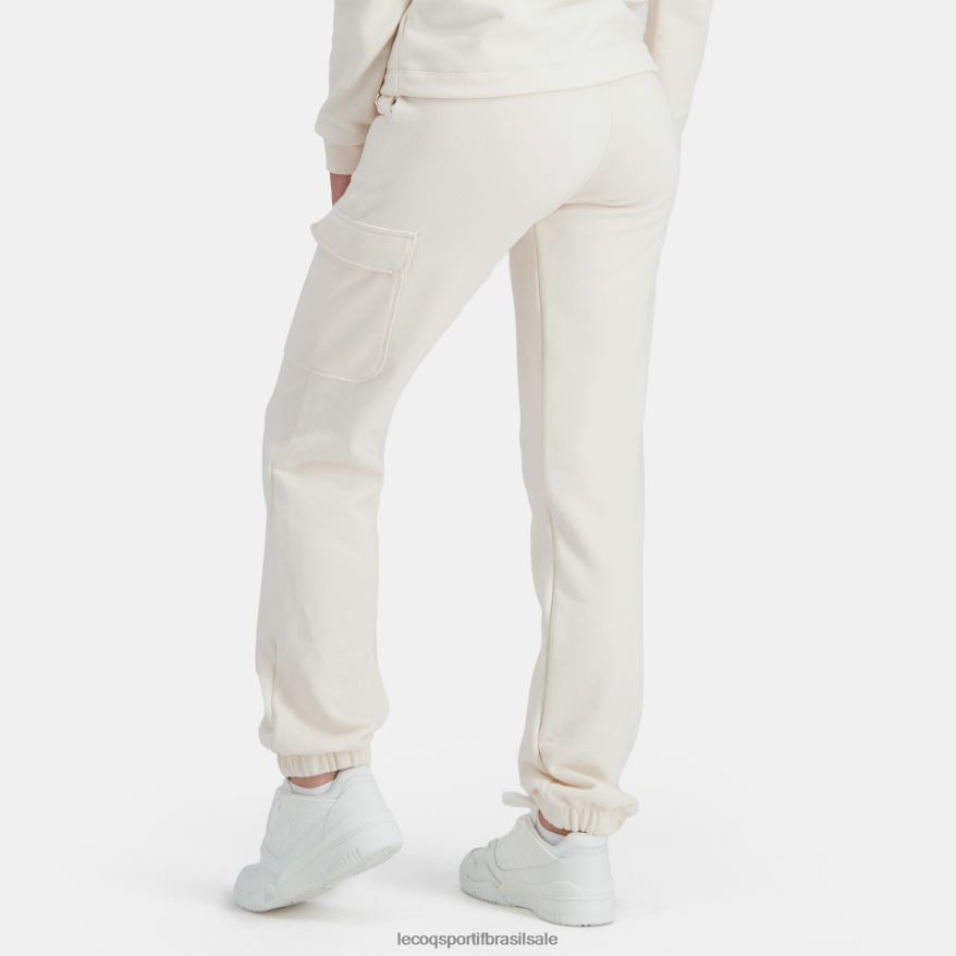Le Coq Sportif roupas calças brancas mulheres 84V684322