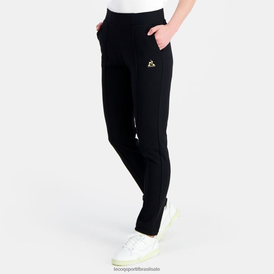 Le Coq Sportif roupas calças pretas mulheres 84V684328