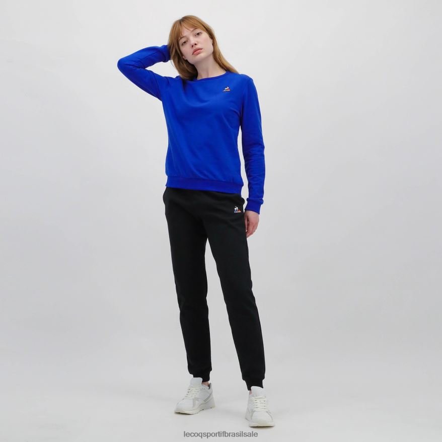 Le Coq Sportif roupas calças pretas mulheres 84V684340