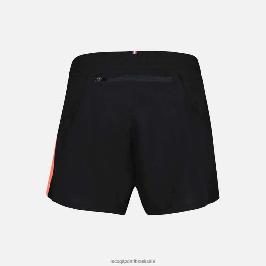 Le Coq Sportif roupas short preto mulheres 84V684321