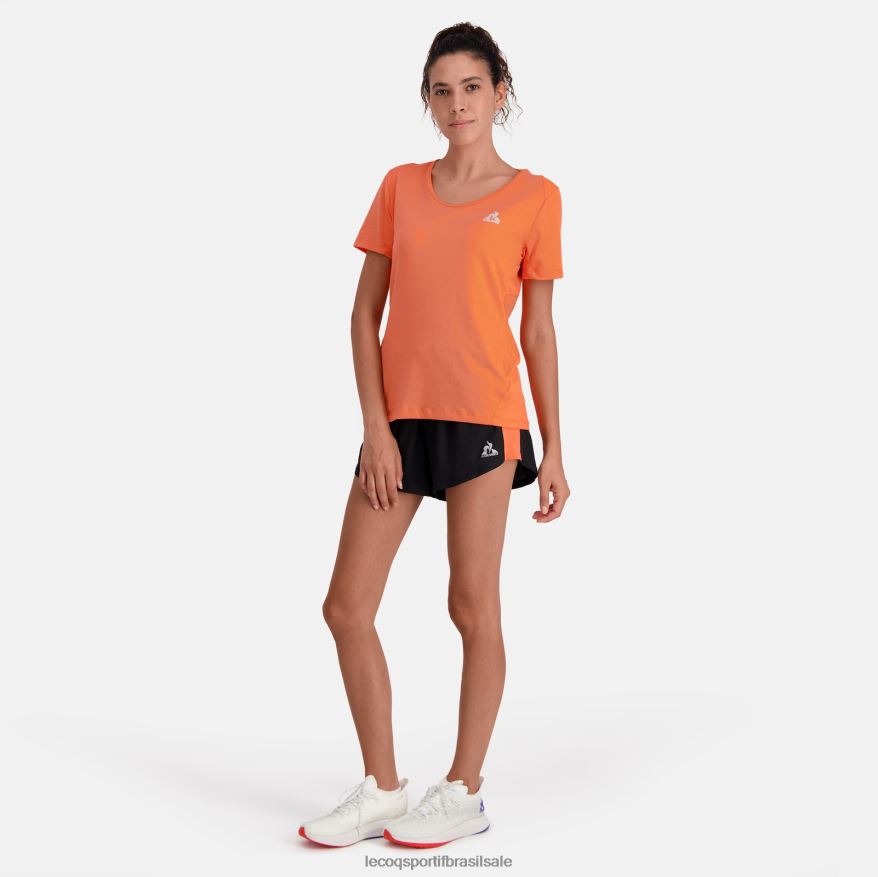 Le Coq Sportif roupas short preto mulheres 84V684321