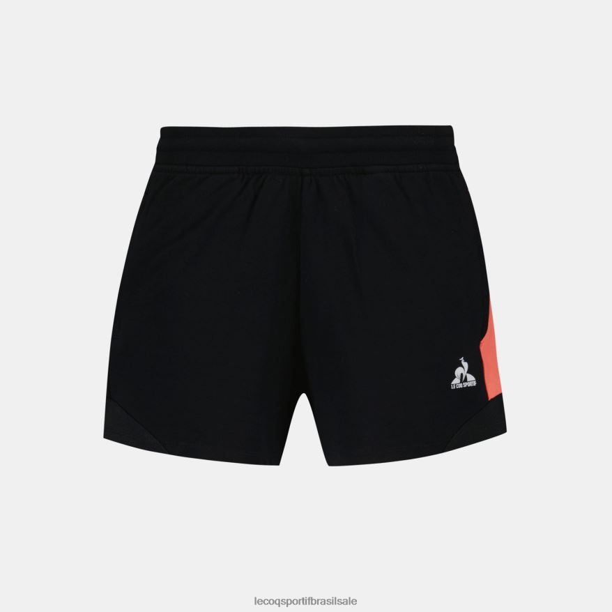 Le Coq Sportif roupas short preto mulheres 84V684332